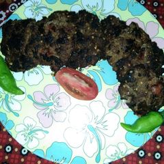 A picture of Chapli kababs.