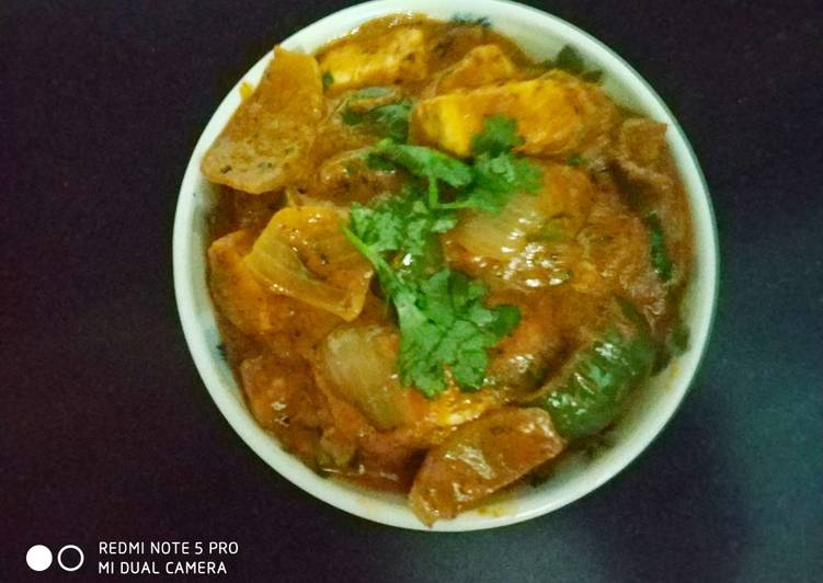 Recipe of Any-night-of-the-week Kadahi panner