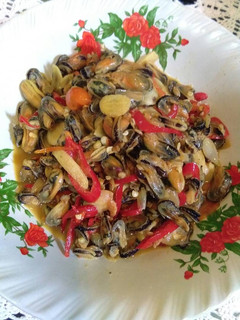 Foto resep Oseng kerang kupas