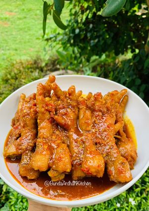 Foto resep Ceker Mercon Pedas Nagih