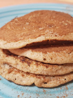 Foto de Panquecas de aveia com banana e canela