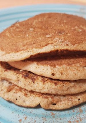 Foto de Panquecas de aveia com banana e canela