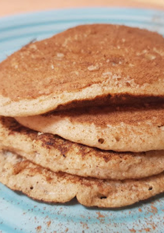 Foto de Panquecas de aveia com banana e canela