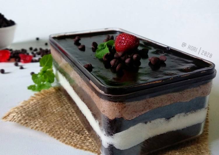 Resep Melting Chocolate Dessert Box, Lezat