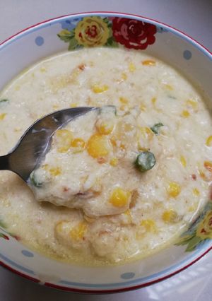 Foto resep Sup Krim Susu Jagung