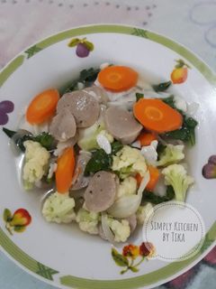 Foto resep 02. Capcay Bakso Sederhana