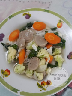 Foto resep 02. Capcay Bakso Sederhana