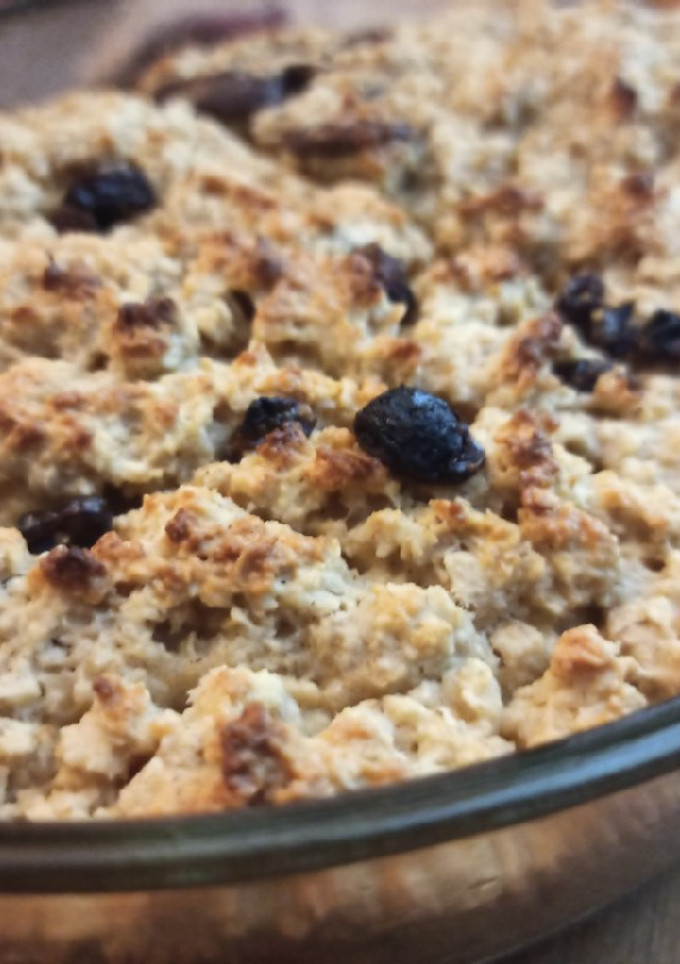 Una foto de Torta de avena y coco