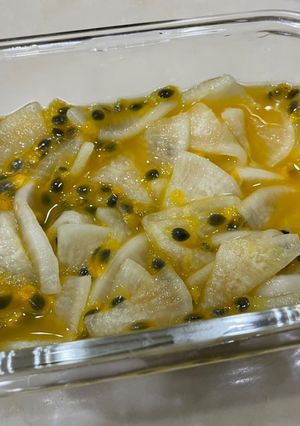 百香果醃蘿蔔 的食譜成品照片