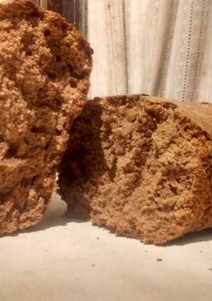 Una foto de Budín de chocolate integral