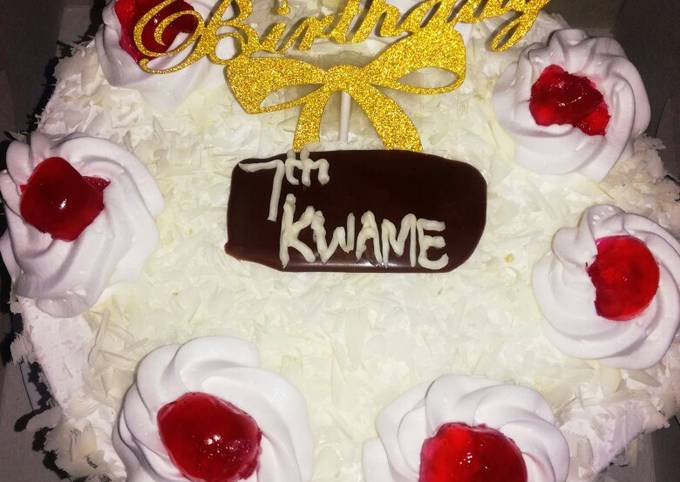 Recipe of Speedy White forest cake