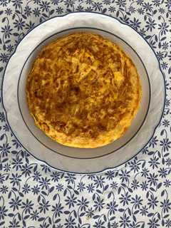 Una foto de Tortilla de calabaza