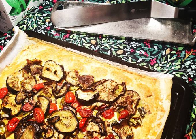 Guide étape par étape pour Préparer  Parfait Pizza veggie aux légumes marinés