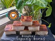 Gambar bingka tepung beras