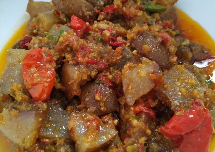 Recipe: Appetizing Oseng Mercon Kikil