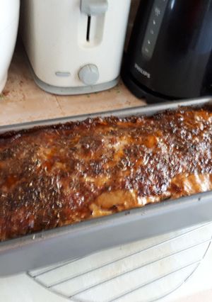 Une photo de Pain de viande cuit au four