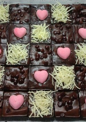 Foto resep Brownies Panggang Shiny Crust
