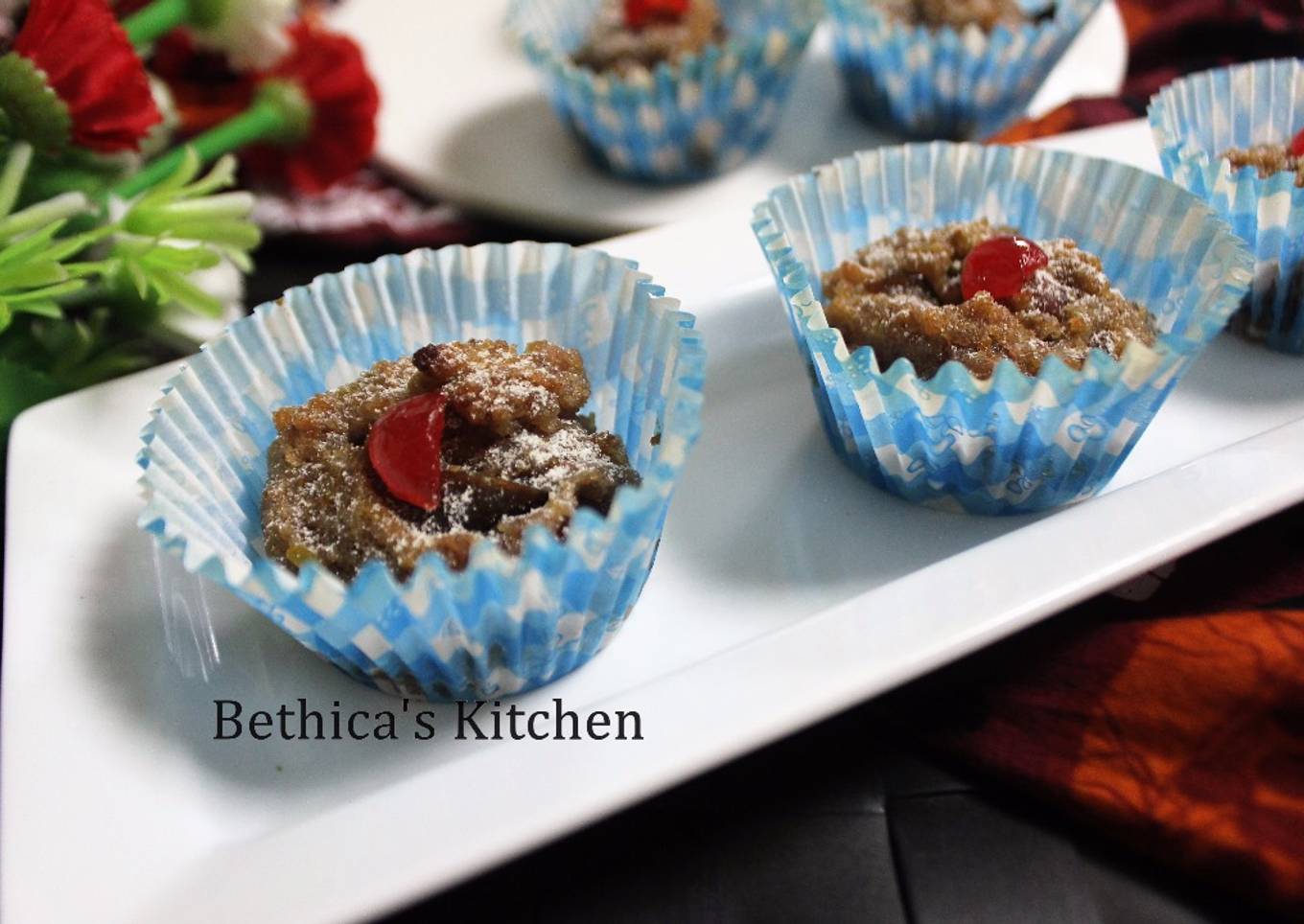 Plum Semolina Muffins