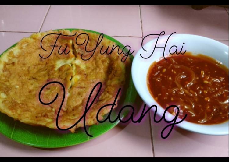 Langkah memasak Fu Yung Hai Udang, Bisa Manjain Lidah