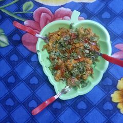 A picture of Soya chilli.