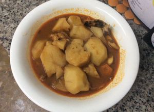 Foto principal de Patatas chascadas con chocos