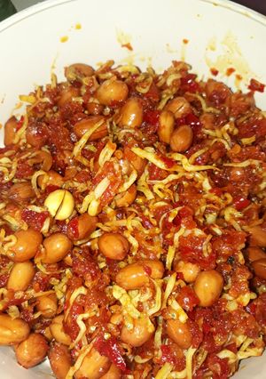 Foto resep Teri kacang
