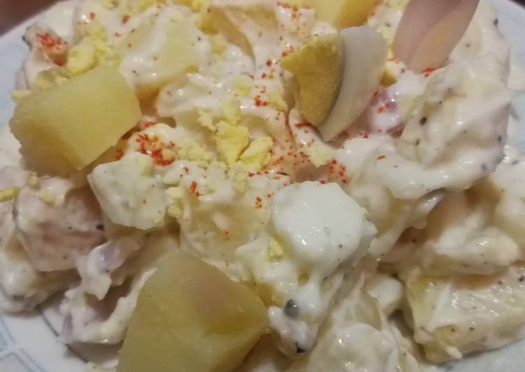 Step-by-Step Guide to Cook Delicious Potato salad