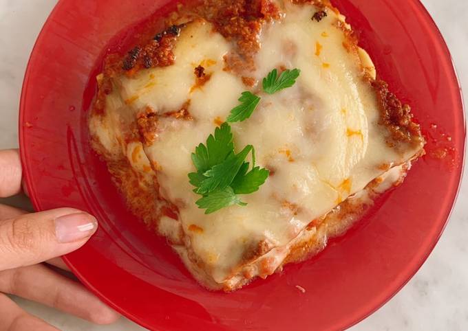 Lasagnes cheesy