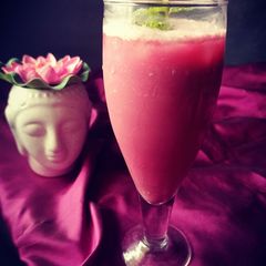A picture of Spiced beet buttermilk.