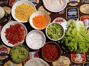 Una foto de relleno de choclo para tacos