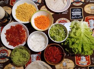 Una foto de Relleno vegetariano para tacos 🌮