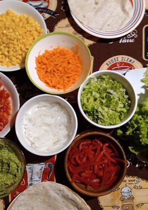 Una foto de Relleno vegetariano para tacos 🌮