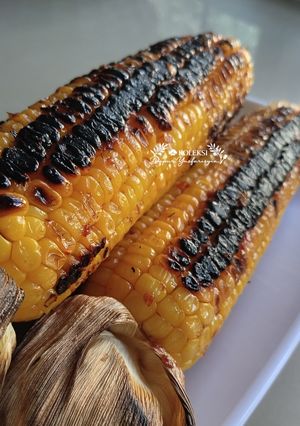 Gambar Jagung Panggang Mentega Pedas Manis