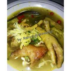 A picture of Soto ceker ala Ranjul.