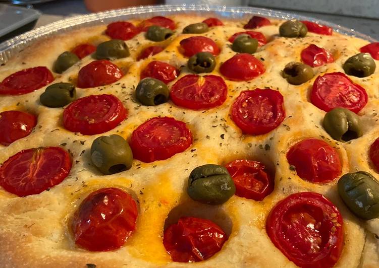 Step-by-Step Guide to Make Super Quick Homemade Focaccia barese