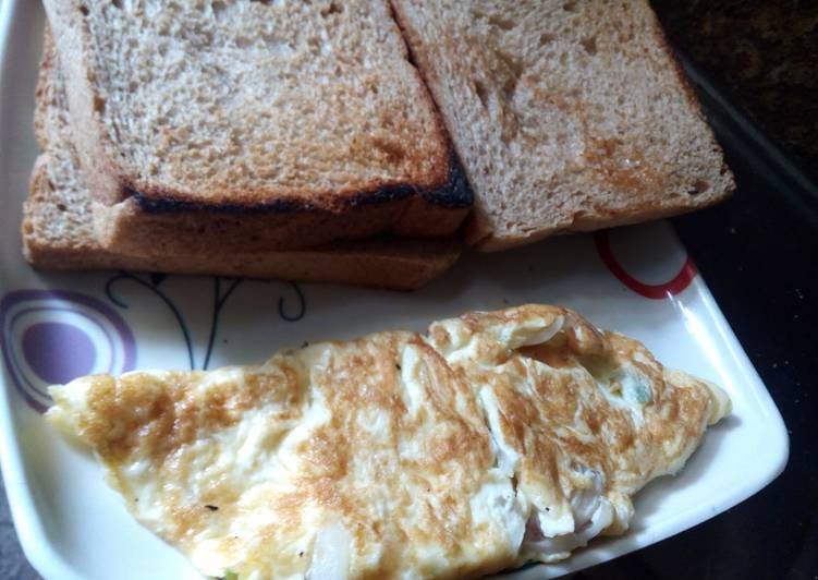 Recipe of Perfect Toast and omlette | Satisfying Recipe | So Yummy !