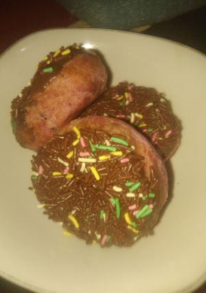Foto resep Donat ubi ungu