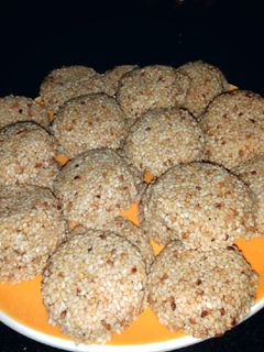 صورة لوصفة حلاوة سمسمية