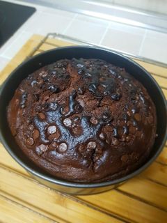 Una foto de Bizcocho de chocolate