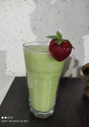 عکسی از دستور آب طالبی و سیب