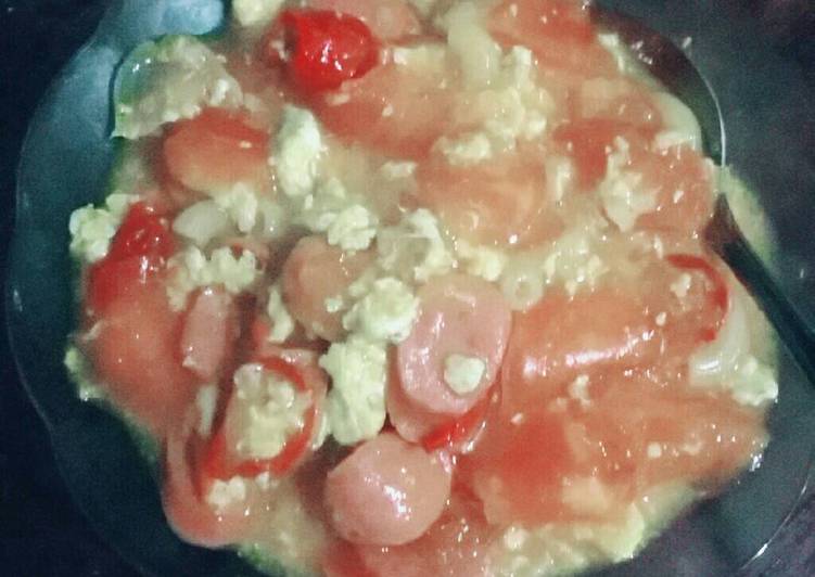 Resep Seblak makaroni sosis seuhah Anti Gagal