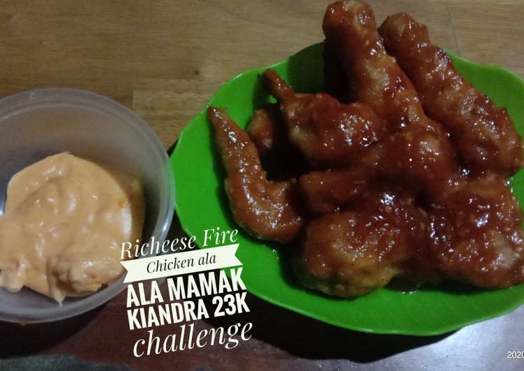 Richeese Fire Chicken ala ala | 23k challenge