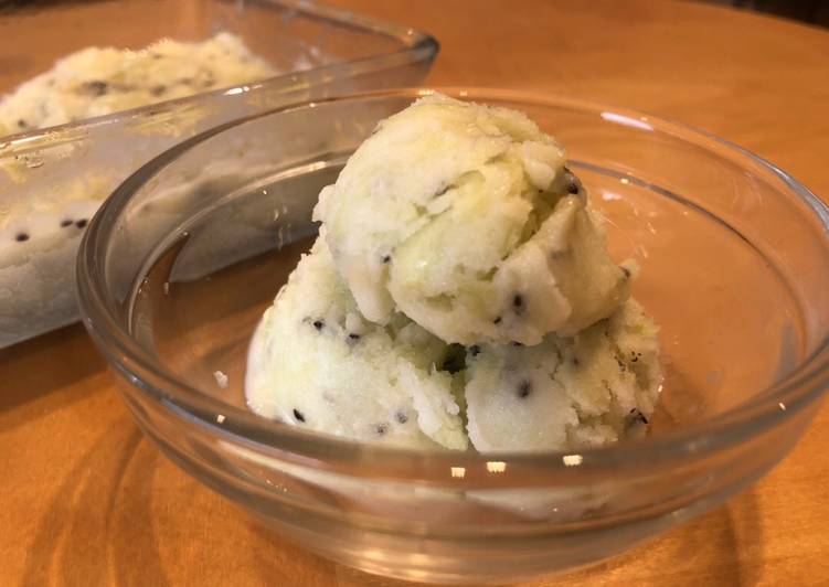 Simple Way to Prepare Favorite Kiwi icecream