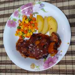 Chicken Steak Saus Lada Hitam-レシピのメイン写真