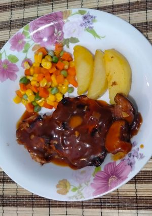 Foto resep Chicken Steak Saus Lada Hitam