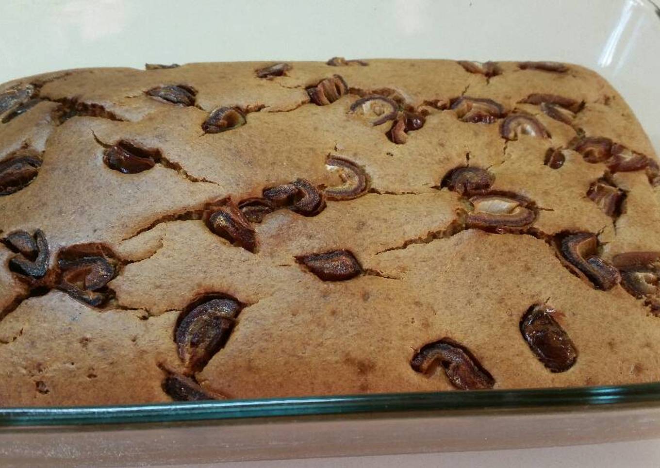 Bizcocho SIN azúcar y CON dátiles