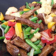 Turmeric Beef & Veggies Stir-Fry A picture of Turmeric Beef & Veggies Stir-Fry.