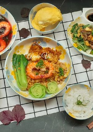 Hình của món Bữa cơm đủ 5 nguyên liệu của tuần 10.