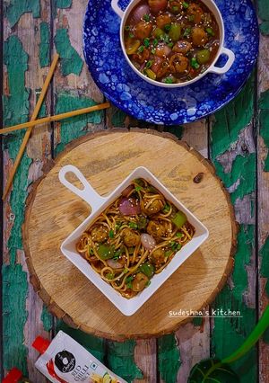 A picture of Steamed Chilli Chicken Spaghetti 🍝.