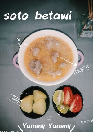 Foto resep Soto betawi